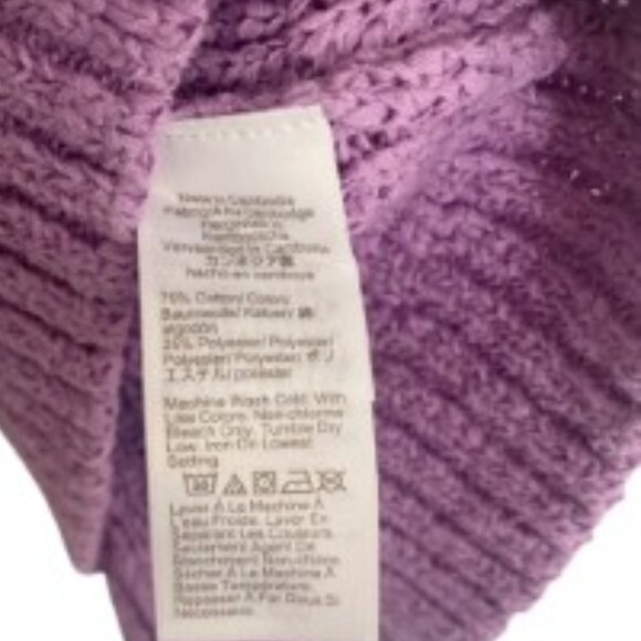 NWT J. Crew High-Neck Textured Pointelle Sweater-Tank Medium - Picture 5 of 5